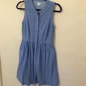J. Crew Eyelet Dress